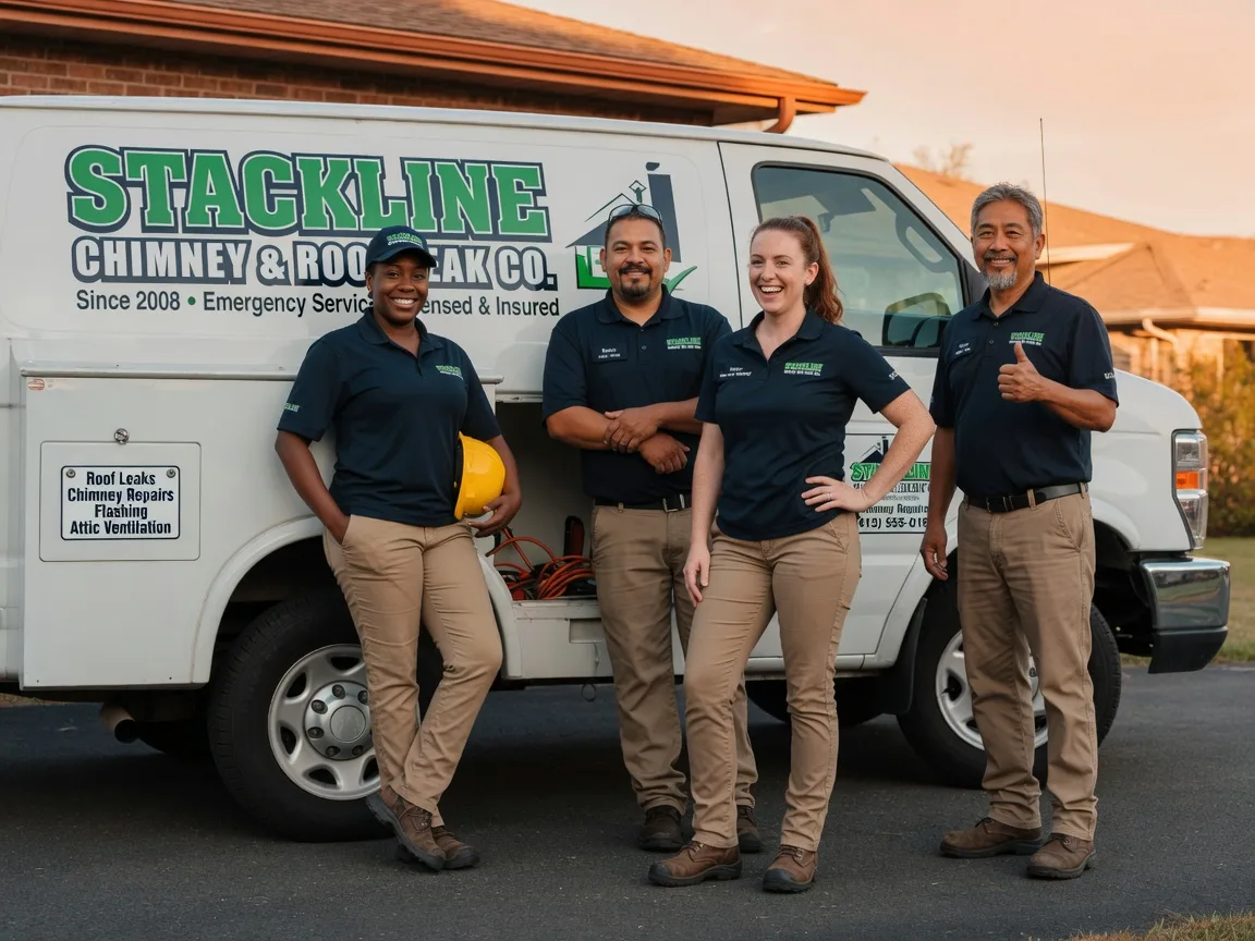 Chimney flashing repair company in Benedict, ND